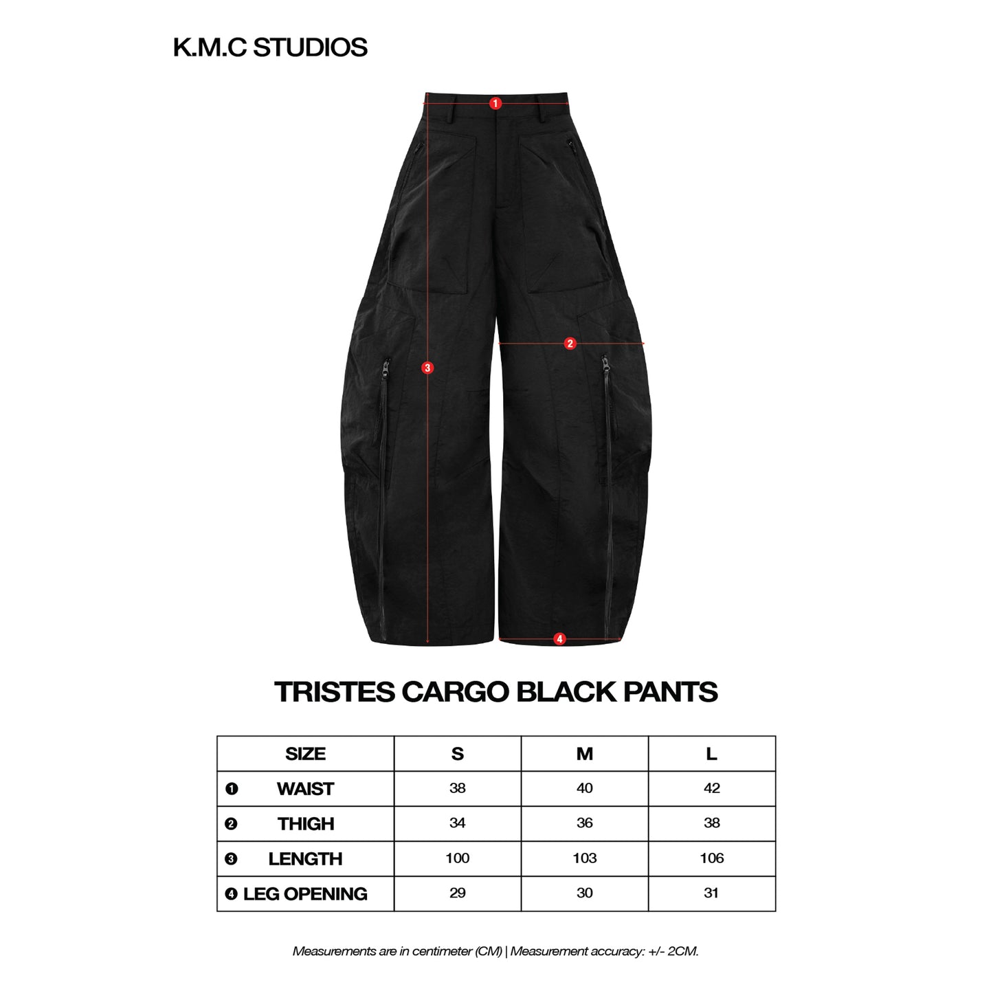 KMC TRISTES CARGO PANTS