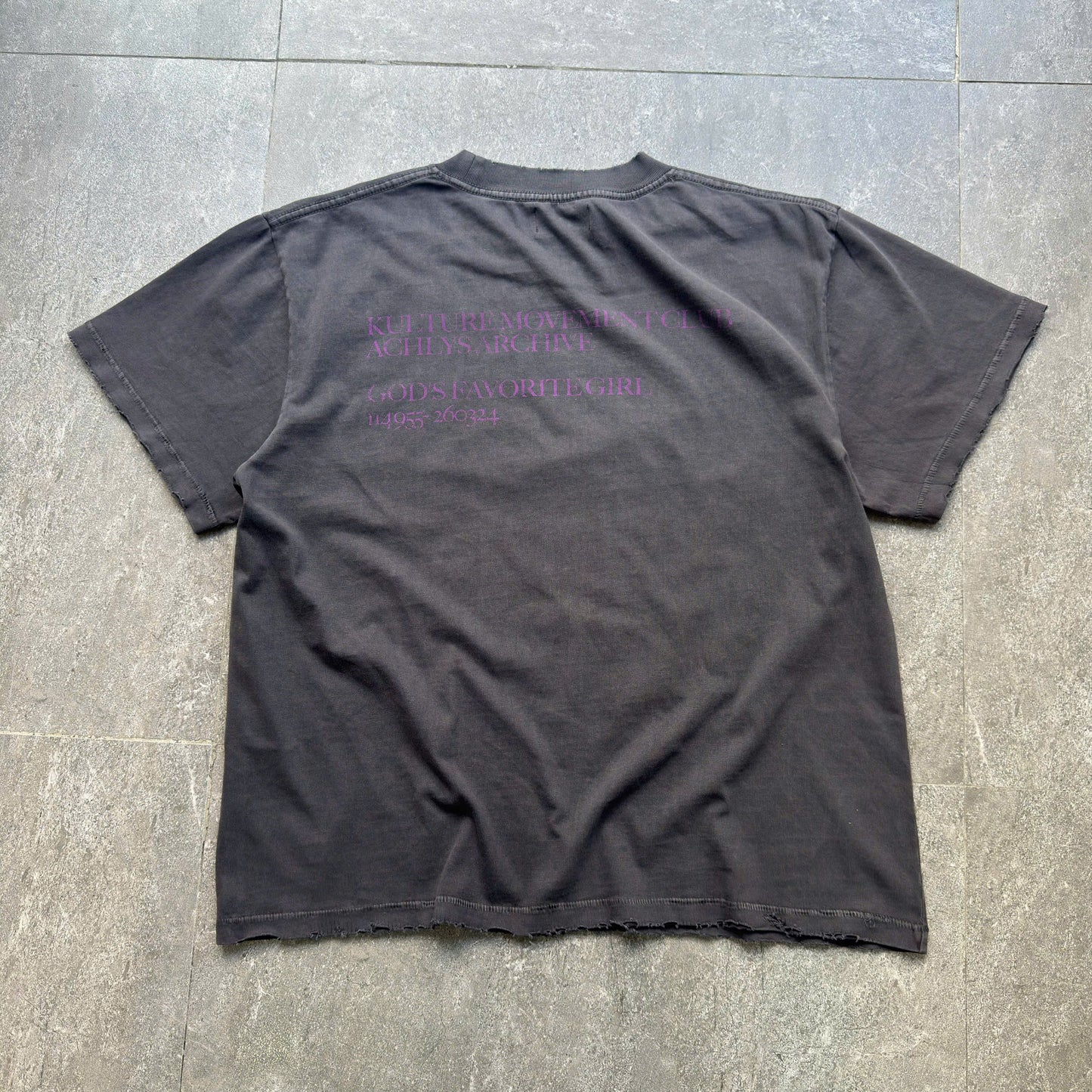 KMC WASHED GOD T-SHIRT
