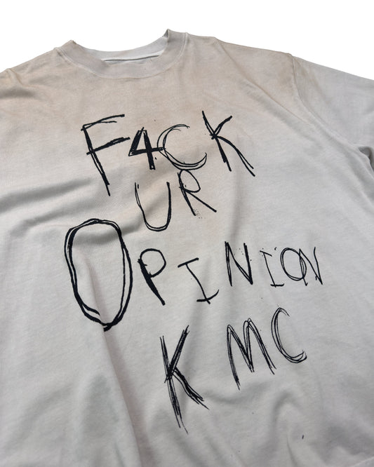 KMC OPINION WASHED T-SHIRT
