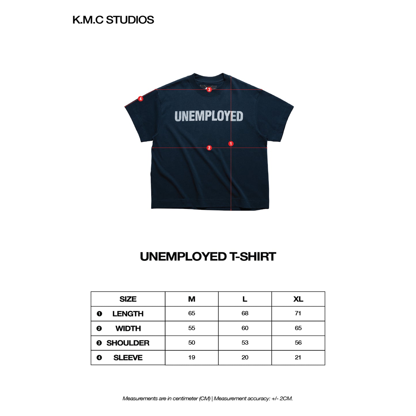 KMC UNEMPLOYED T-SHIRT