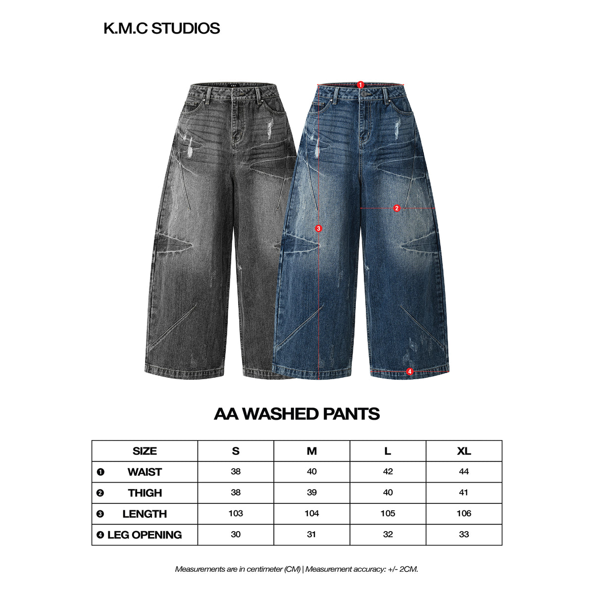 KMC JEANS AA BAGGY