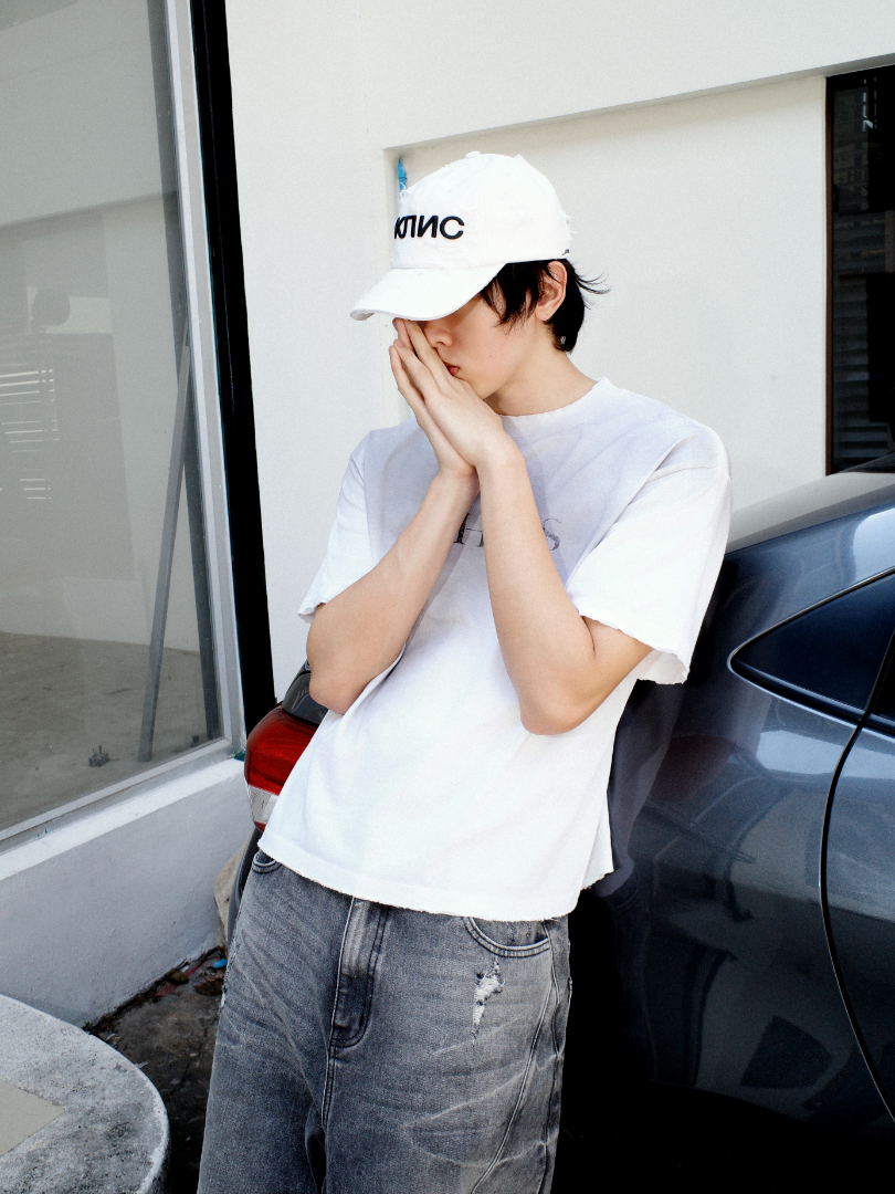 KMC ARC WHITE CAP - PLAIN WHITE