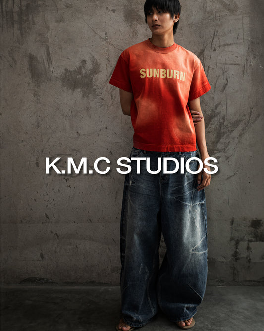 KMC SUNBURN WASHED T-SHIRT