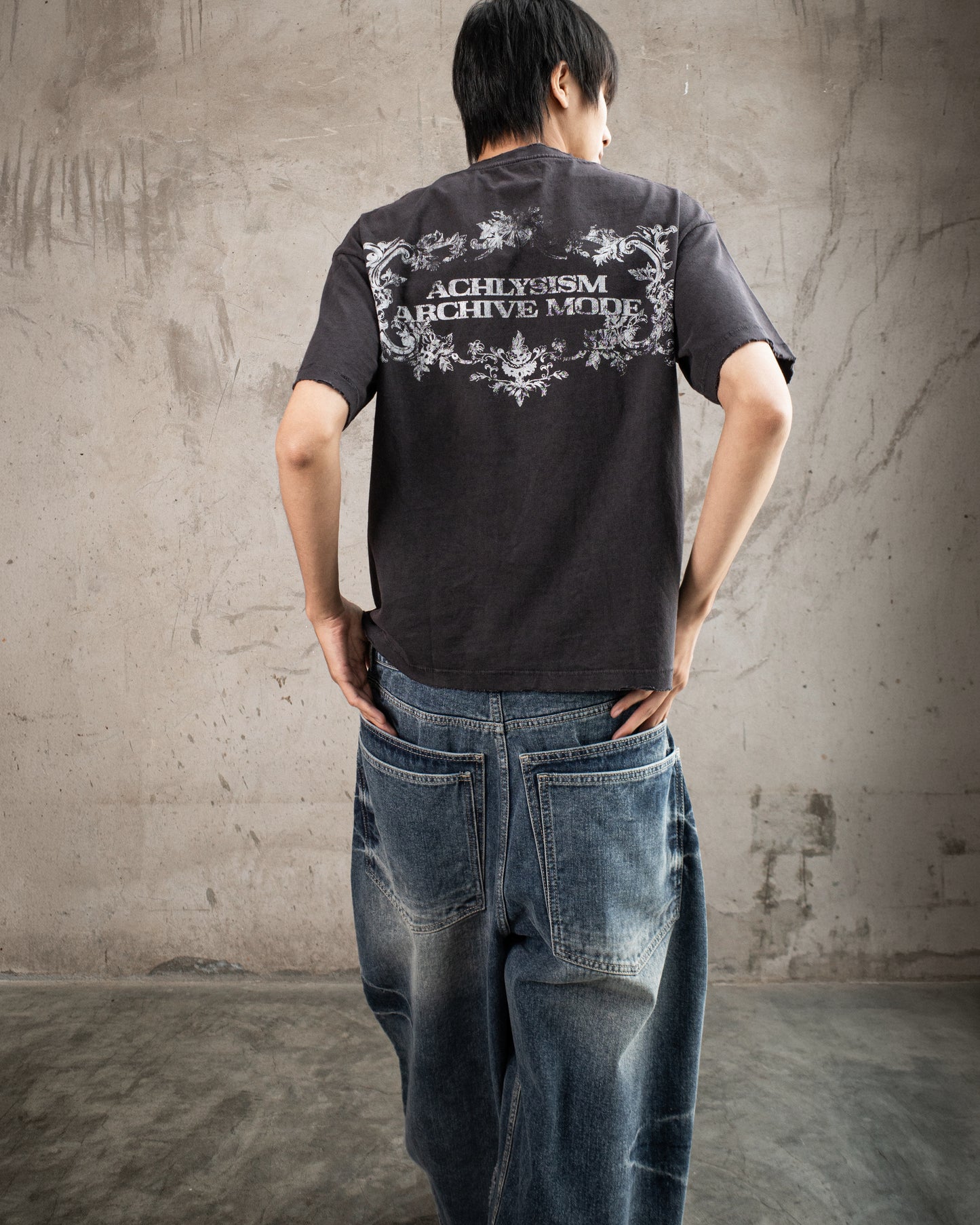 KMC MARTY WASHED ACHLYSISM T-Shirt