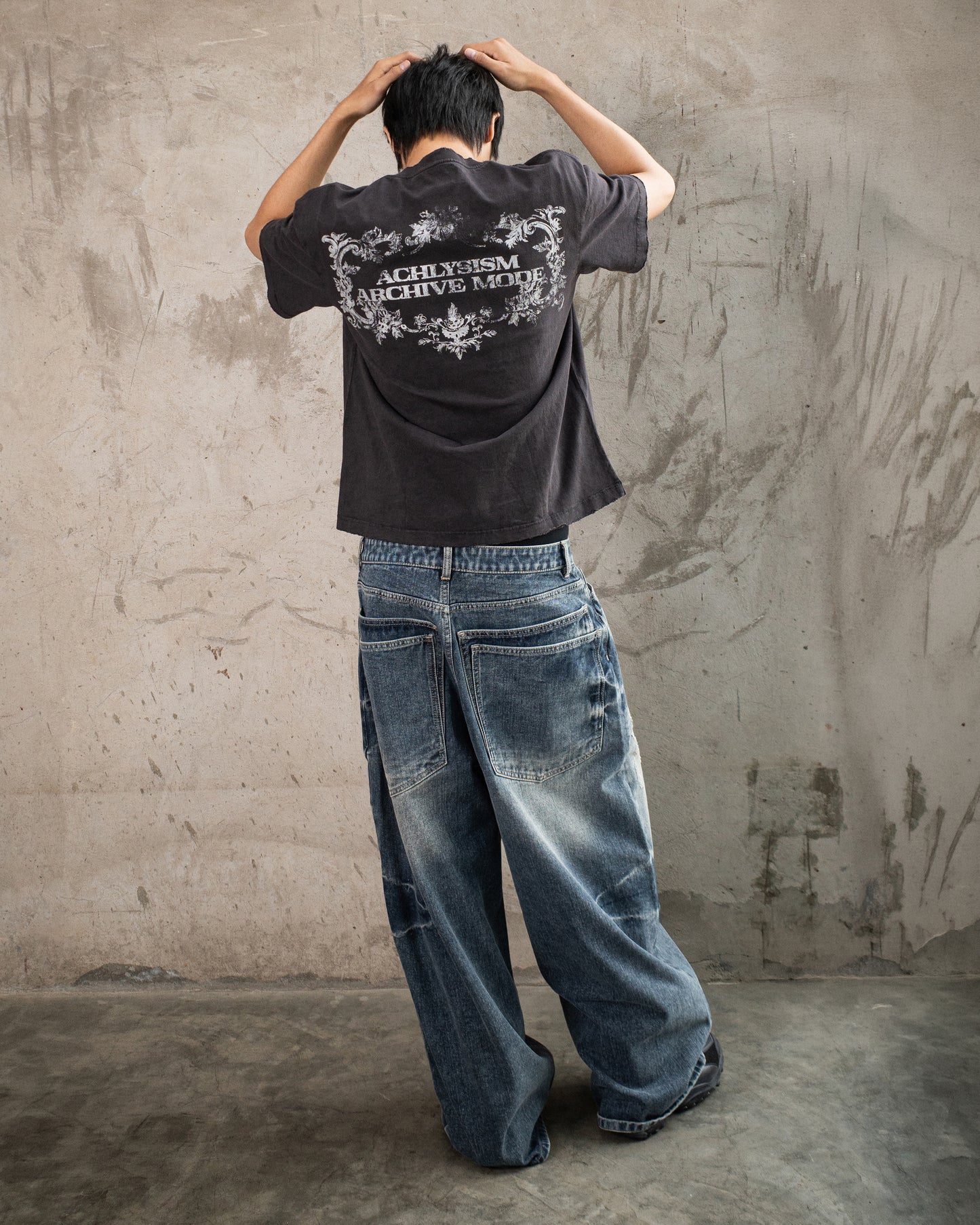 KMC MARTY WASHED ACHLYSISM T-Shirt