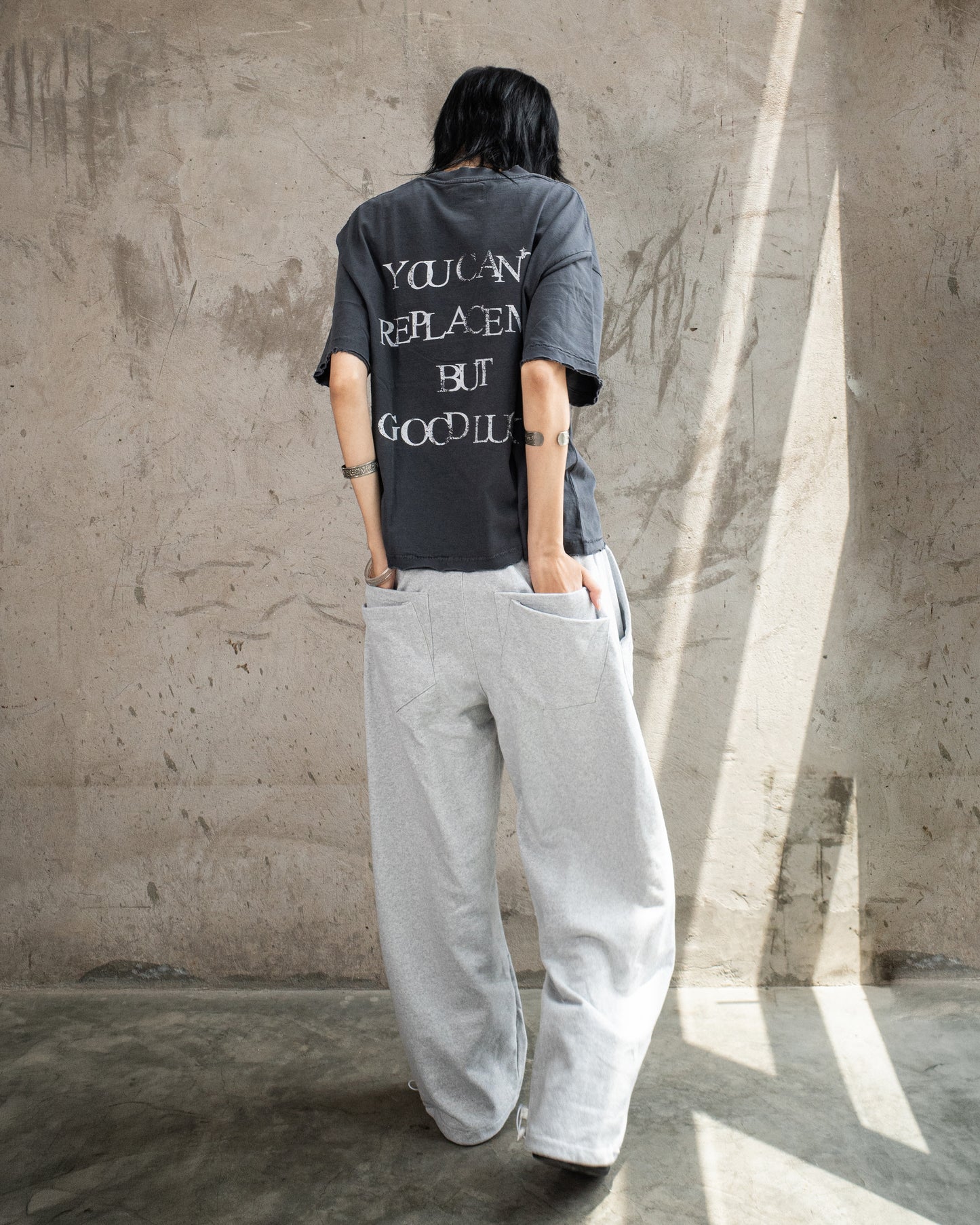 KMC WASHED GOOD LUCK T-SHIRT