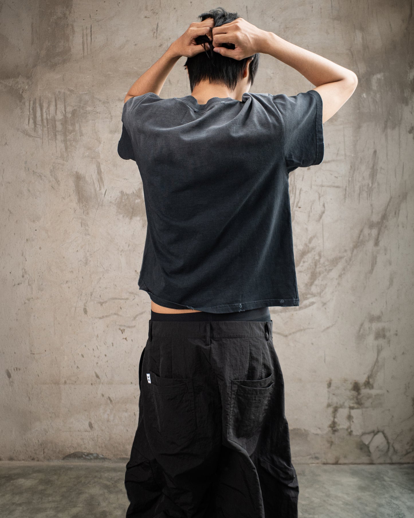 KMC WASHED FLOAD T-SHIRT