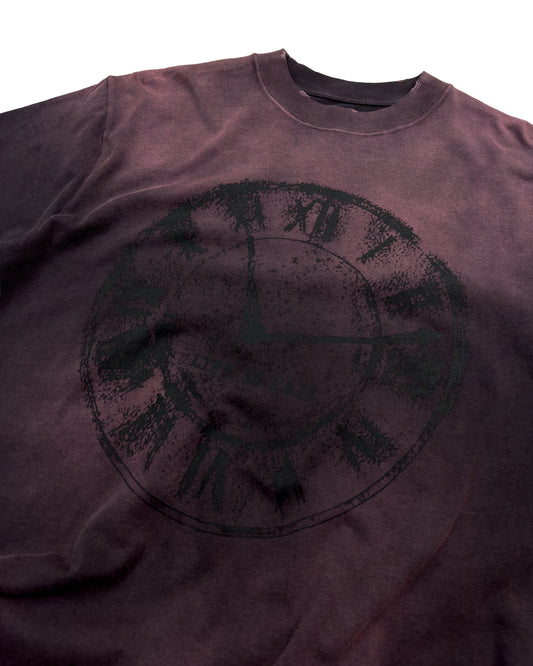 KMC WASHED CLOCK T-SHIRT