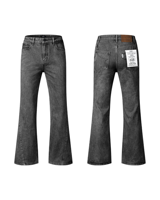 KMC WASHED JEANS STRAIGHT
