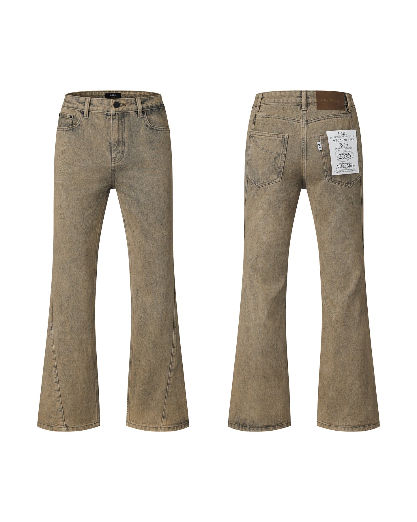 KMC WASHED JEANS STRAIGHT