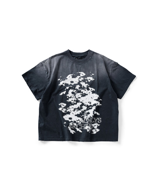 KMC WASHED FLOAD T-SHIRT
