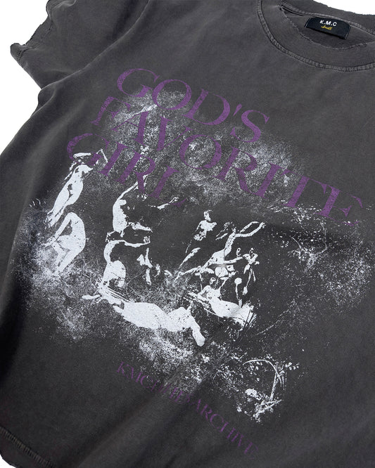 KMC WASHED GOD T-SHIRT