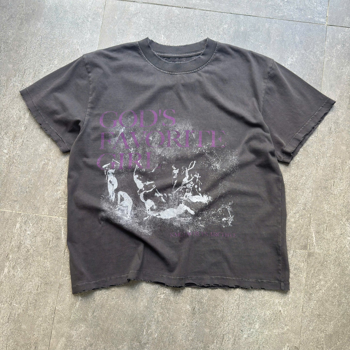 KMC WASHED GOD T-SHIRT