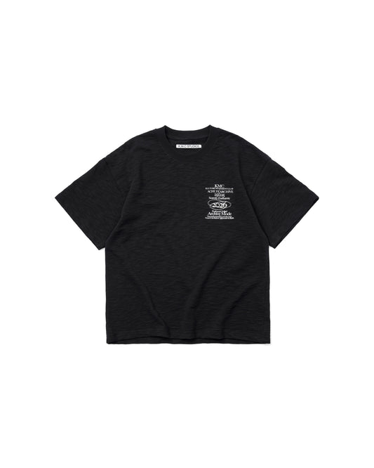 KMC BLACK AA COLLAR T-SHIRT