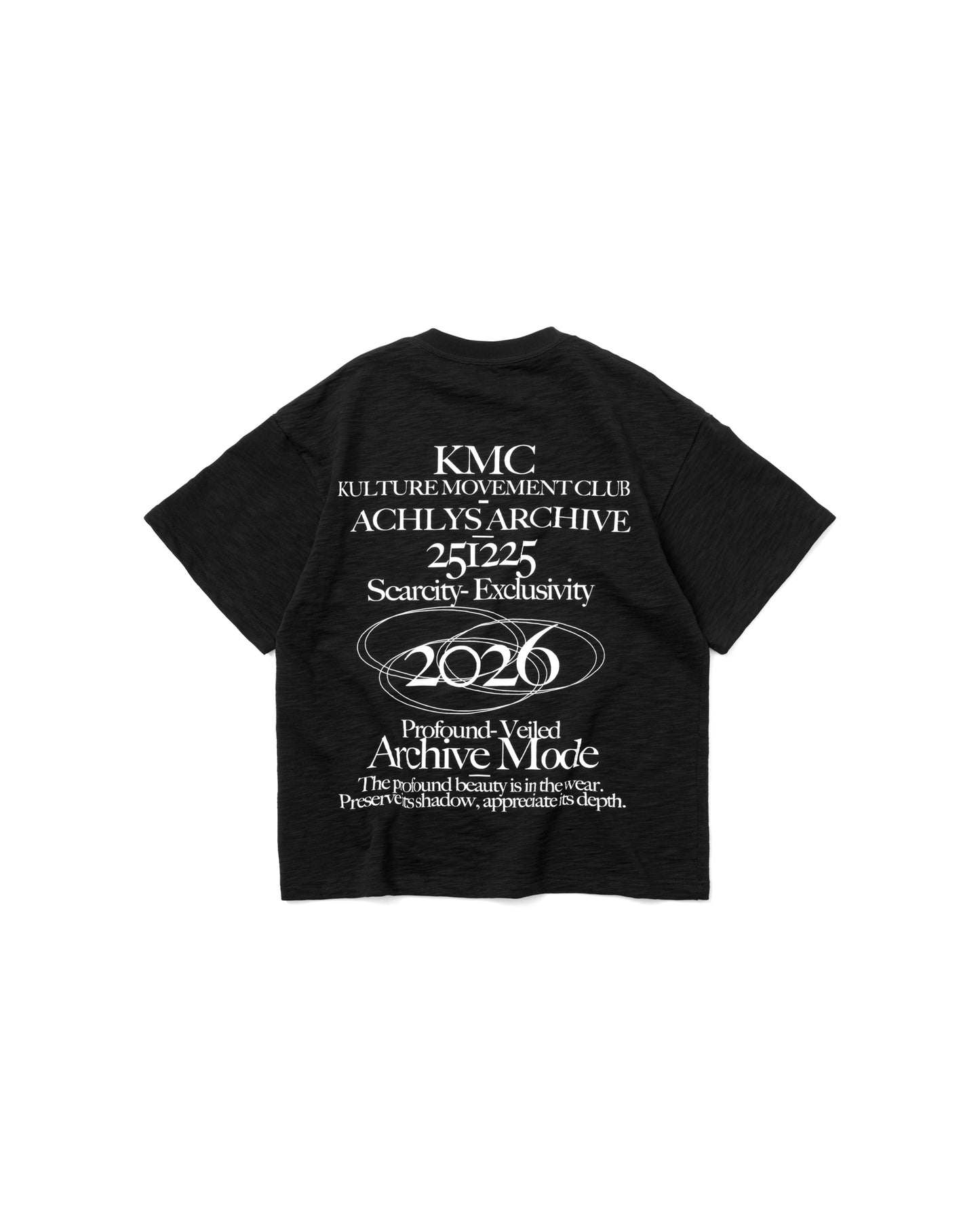 KMC BLACK AA COLLAR T-SHIRT
