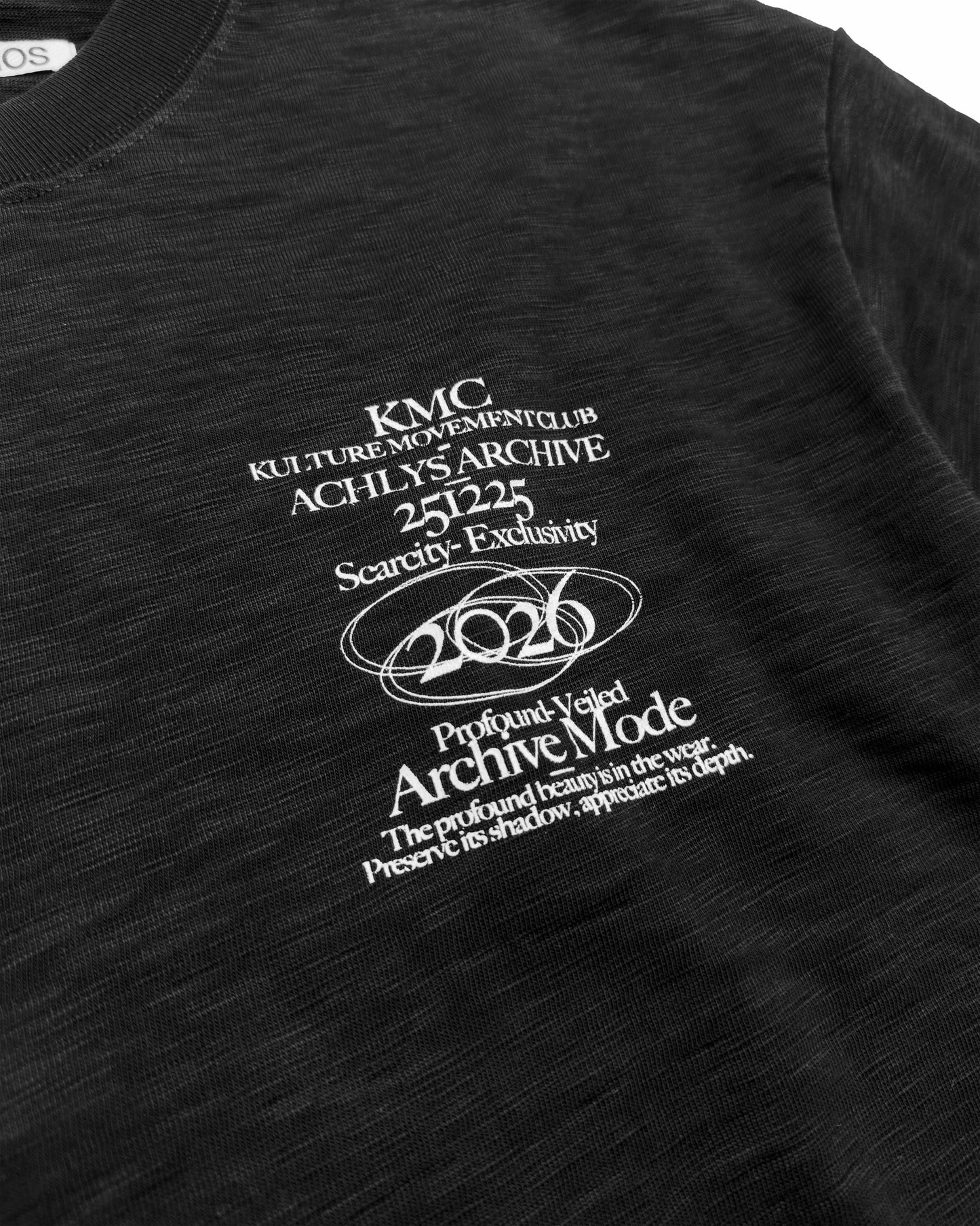 KMC BLACK AA COLLAR T-SHIRT