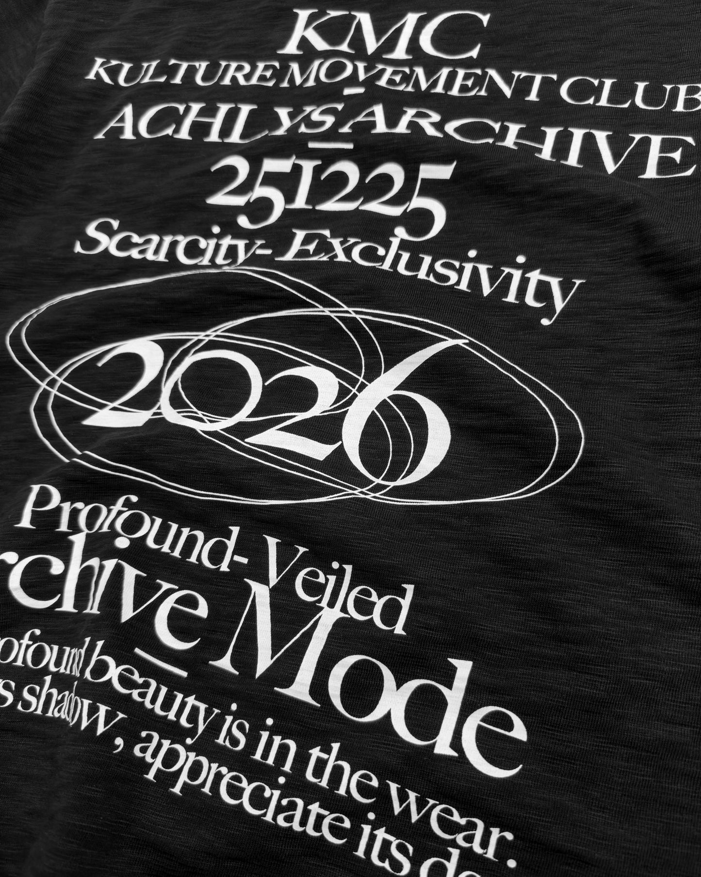 KMC BLACK AA COLLAR T-SHIRT