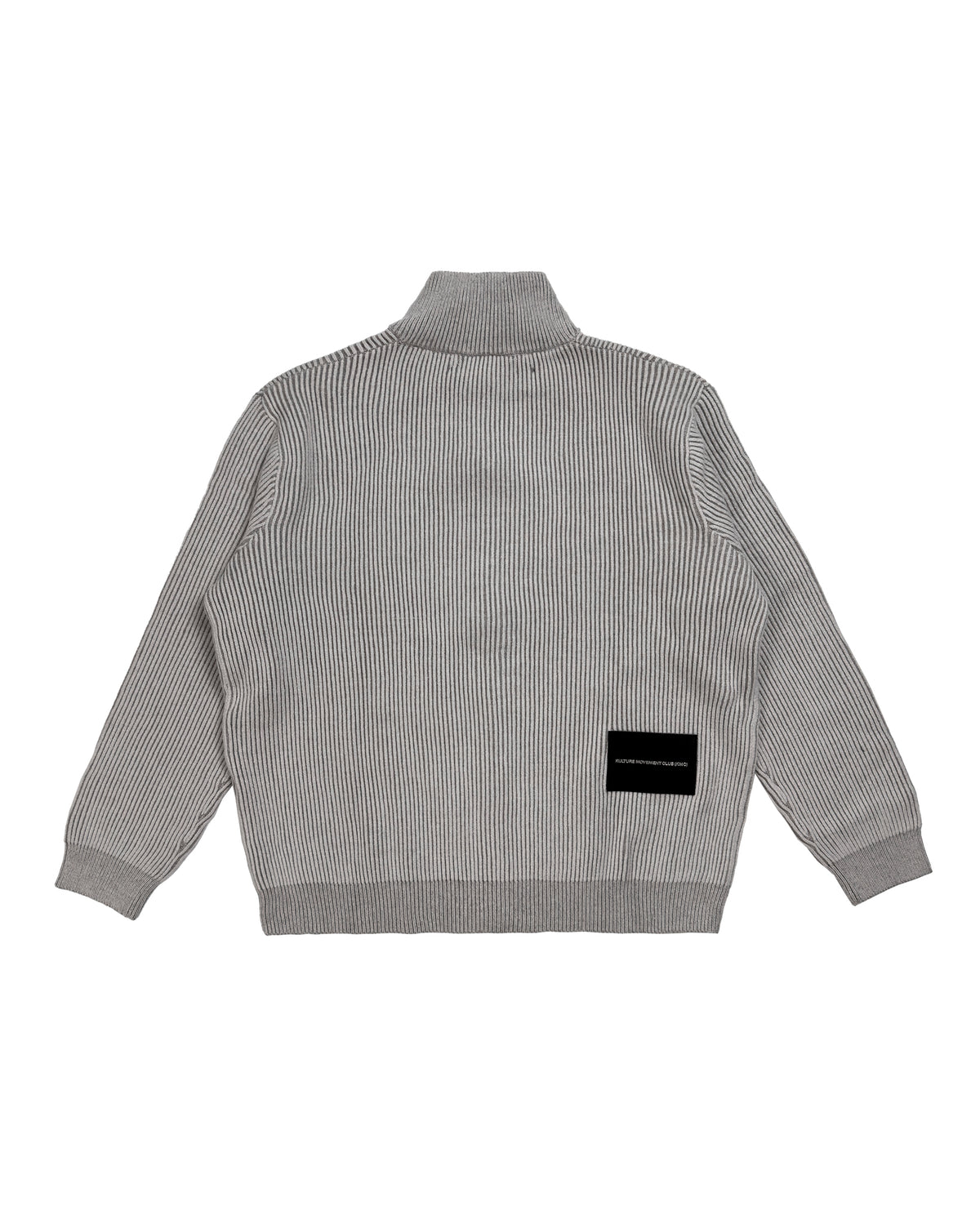 KMC CONCRETE ZIP KNIT SWEATER