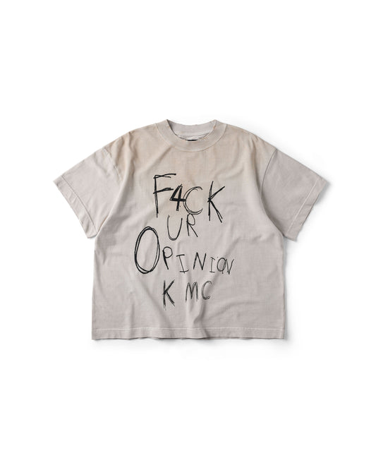 KMC OPINION WASHED T-SHIRT