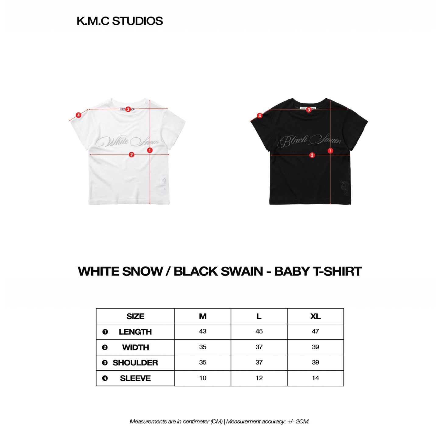 KMC WOMEN'S WMN SWAN BABY T-SHIRT