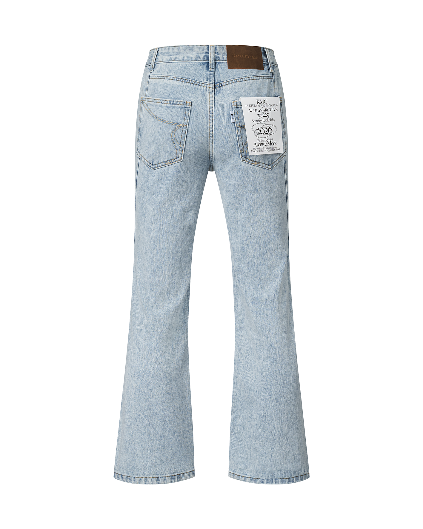 KMC WASHED JEANS STRAIGHT