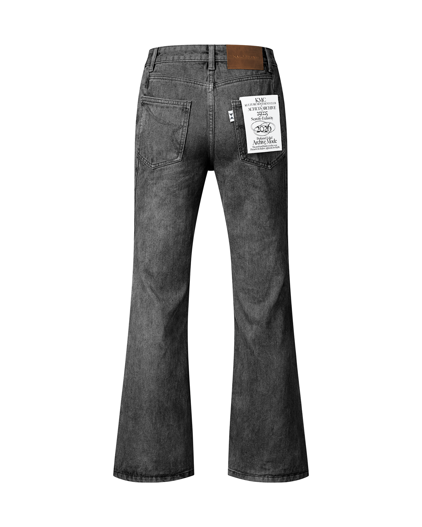 KMC WASHED JEANS STRAIGHT