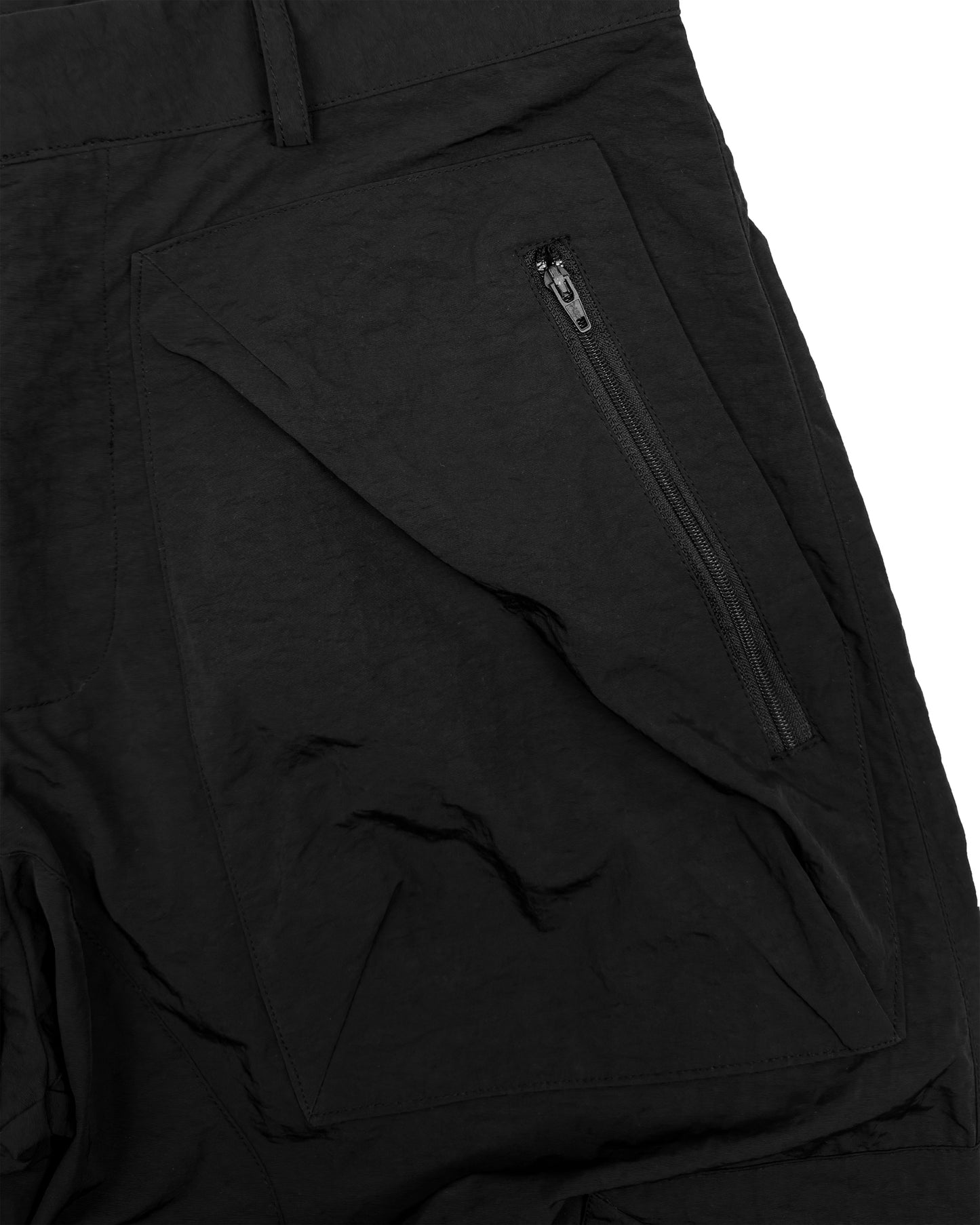KMC TRISTES CARGO PANTS - Black
