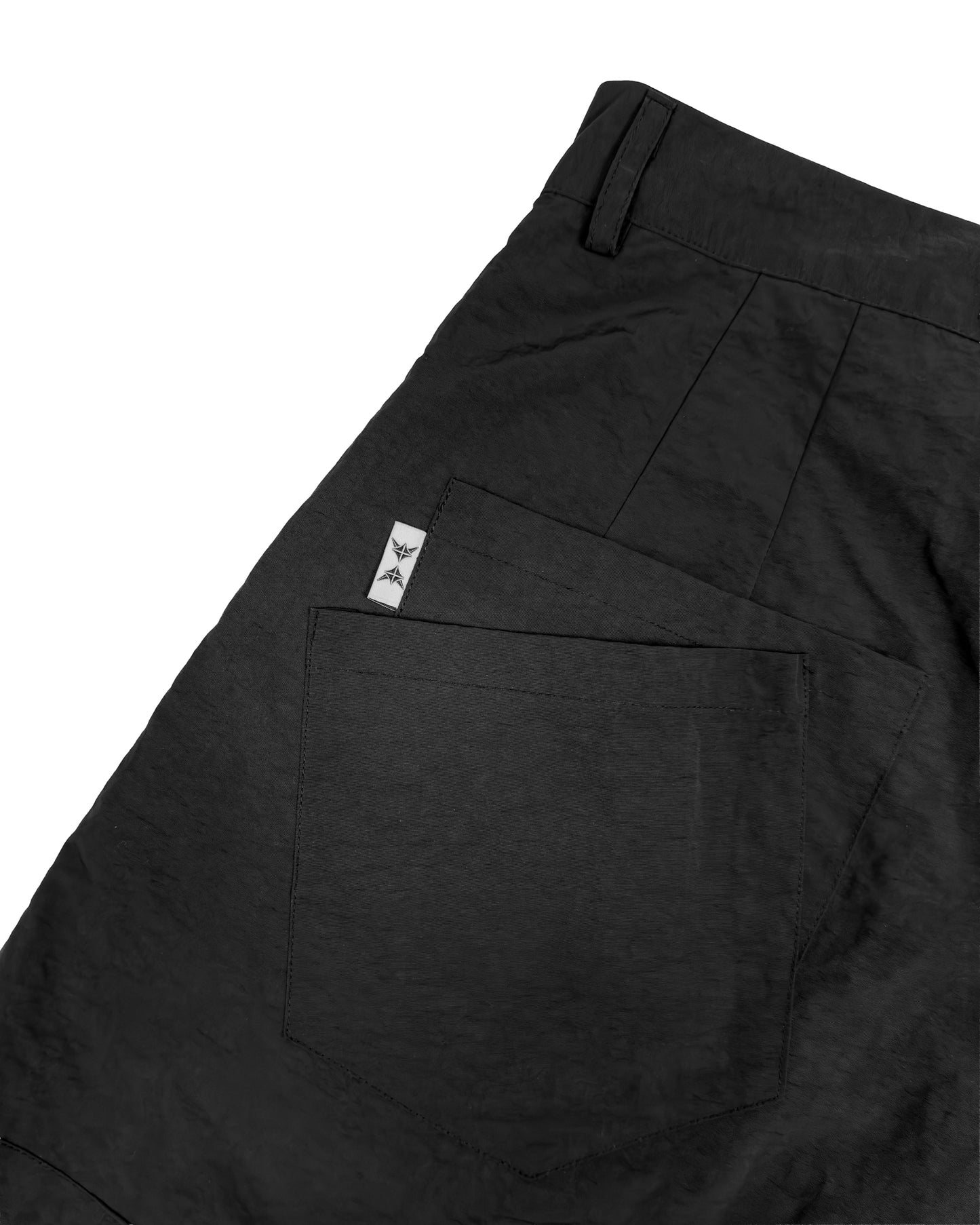 KMC TRISTES CARGO PANTS - Black