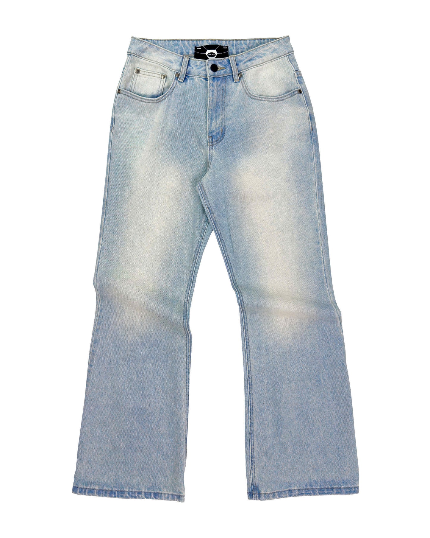 KMC Quần Jeans Flare V2 Light Blue