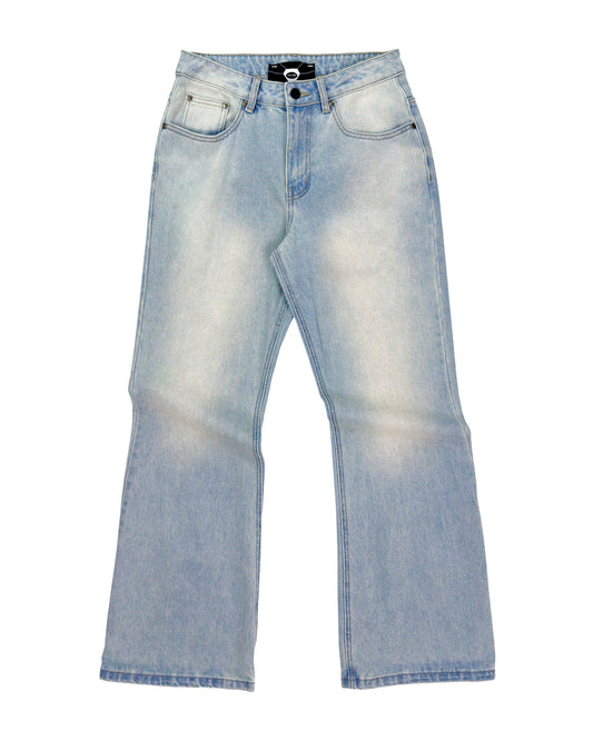 KMC Quần Jeans Flare V2 Light Blue